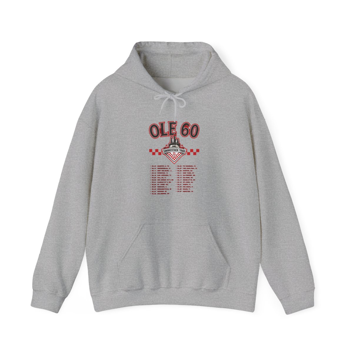 Ole 60 Merch Store Smokestack Town Black Tour Hoodie - Gavotee - Official hoodies merchandise