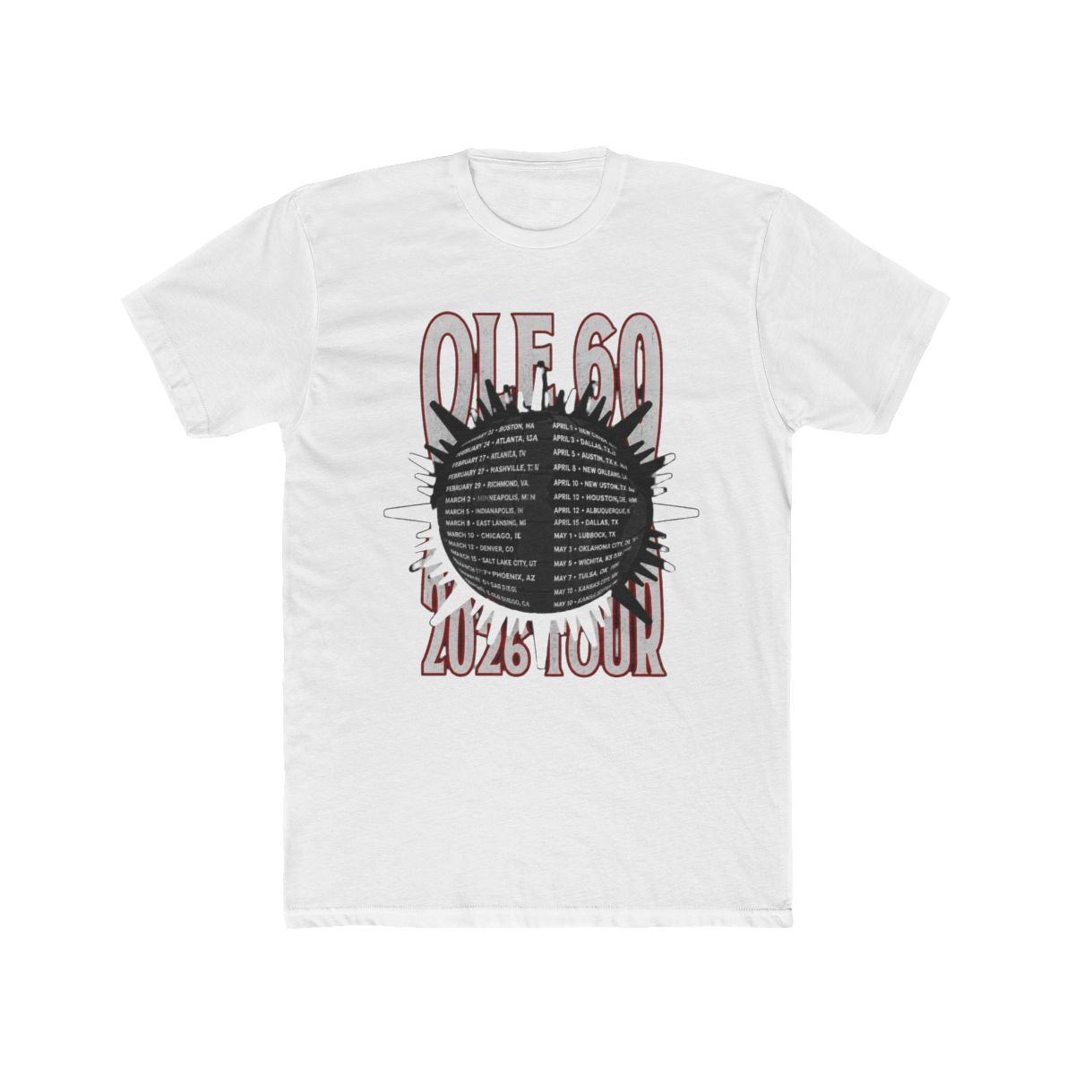Ole 60 Store Merch Smokestack Town Pocket Black Tour Tee - Serotee - Official t-shirts merchandise