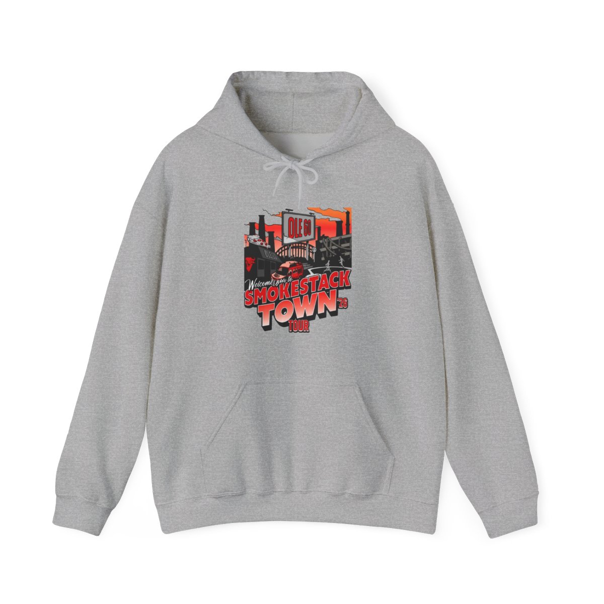 Ole 60 welcomes you to smokestack town 2026 tour poster shirt, hoodie, Hoodie & apparel - Official hoodies merchandise