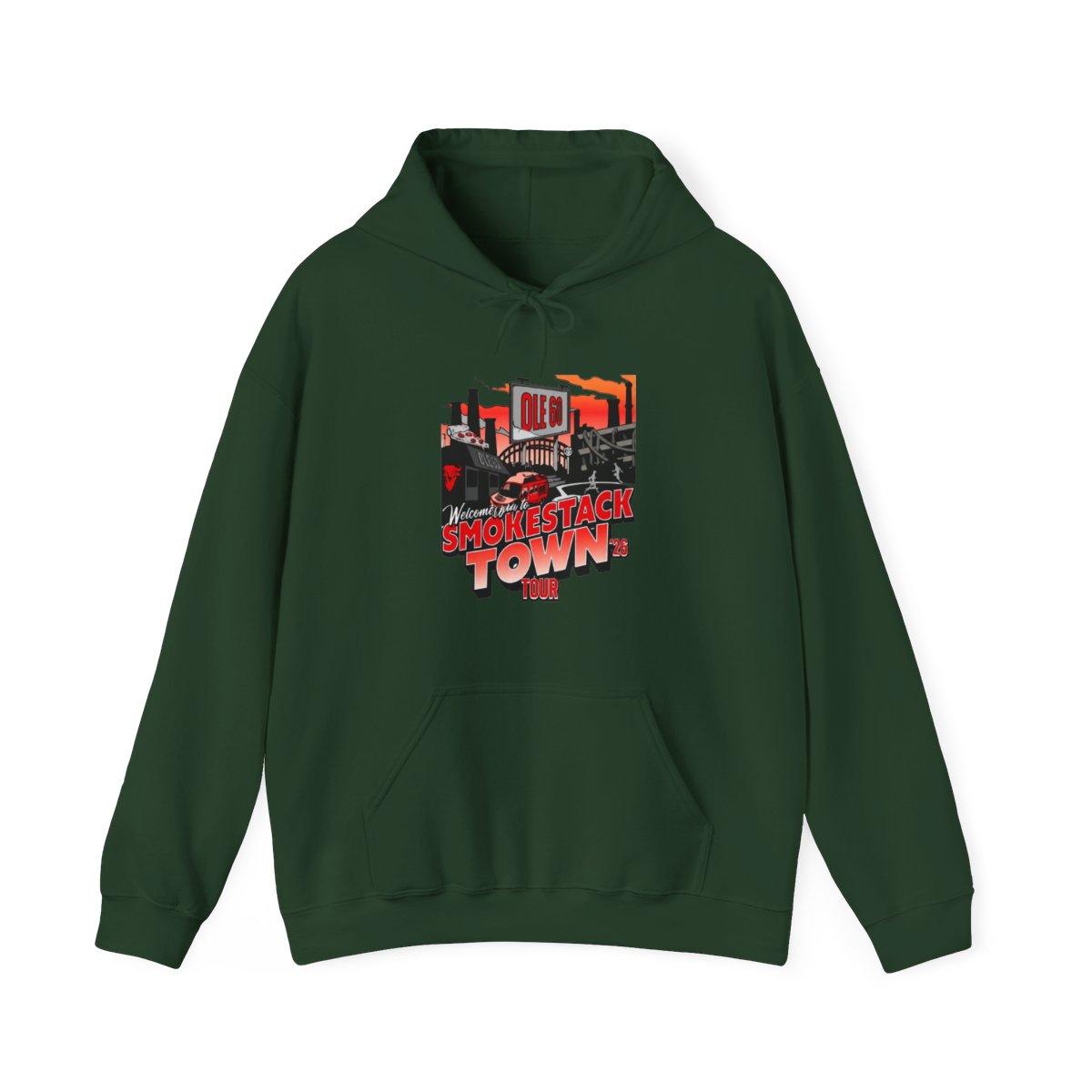 Ole 60 welcomes you to smokestack town 2026 tour poster shirt, hoodie, Hoodie & apparel