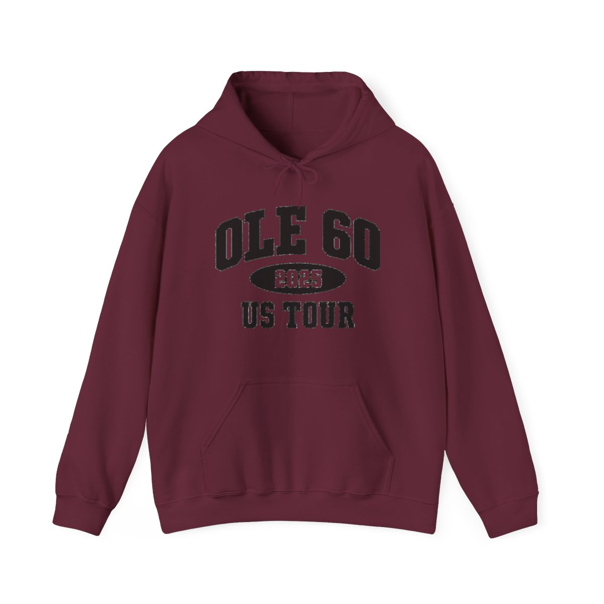 2025 Tour Orange Hoodie | Ole 60 - alternate angle 4, merchandise