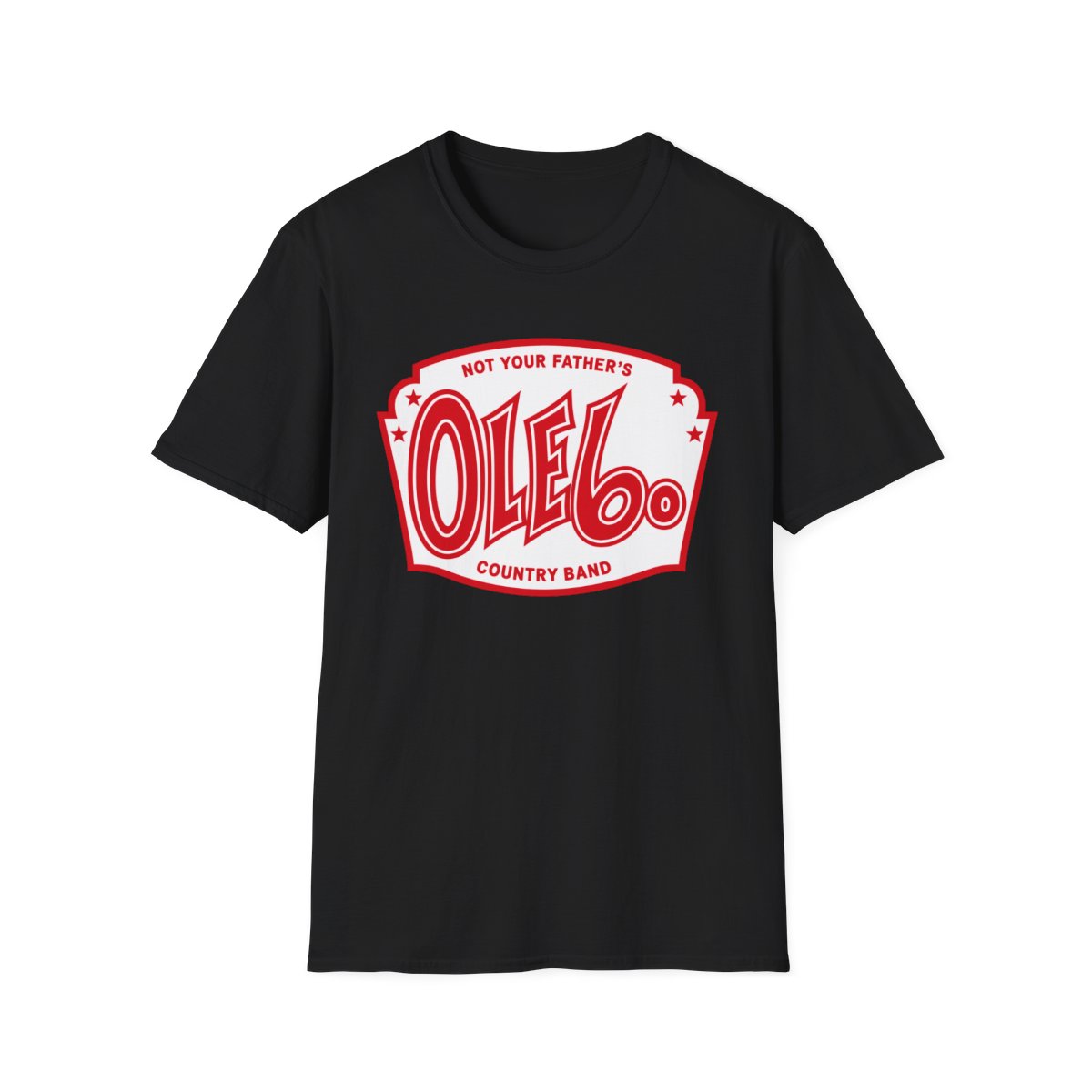Not Your Father's Ole Country Band T-Shirt | Ole 60 Merch - alternate angle 2, merchandise