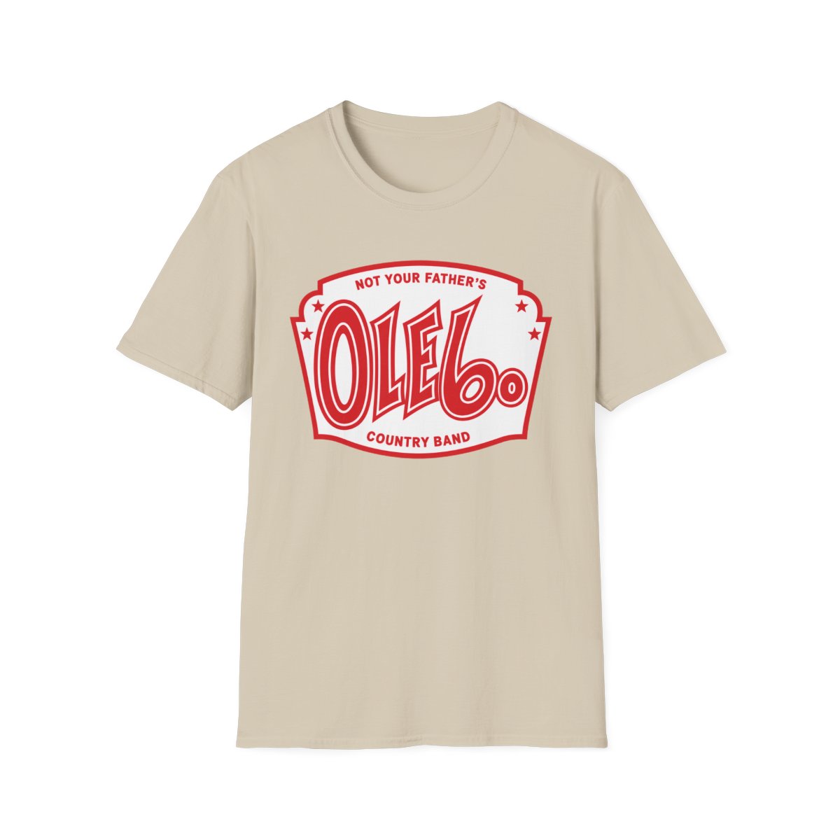 Not Your Father's Ole Country Band T-Shirt | Ole 60 Merch - alternate angle 3, merchandise
