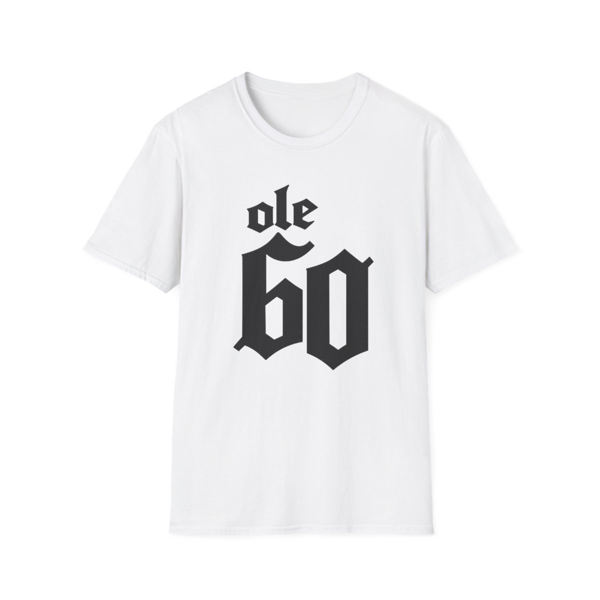 Ole 60 Gothic Typography T-Shirt | Ole 60 Merch - Official T-Shirts merchandise